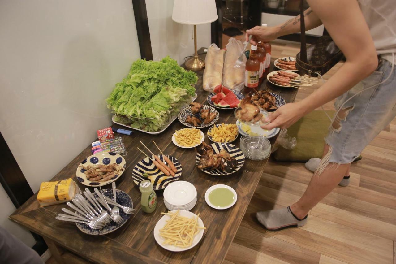Backy Poshtel Vandrarhem Hanoi Exteriör bild