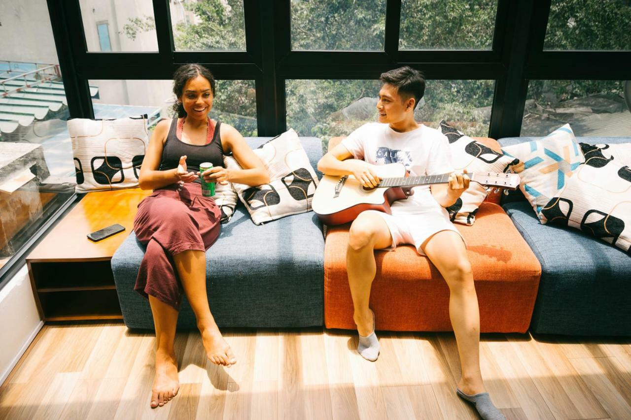 Backy Poshtel Vandrarhem Hanoi Exteriör bild
